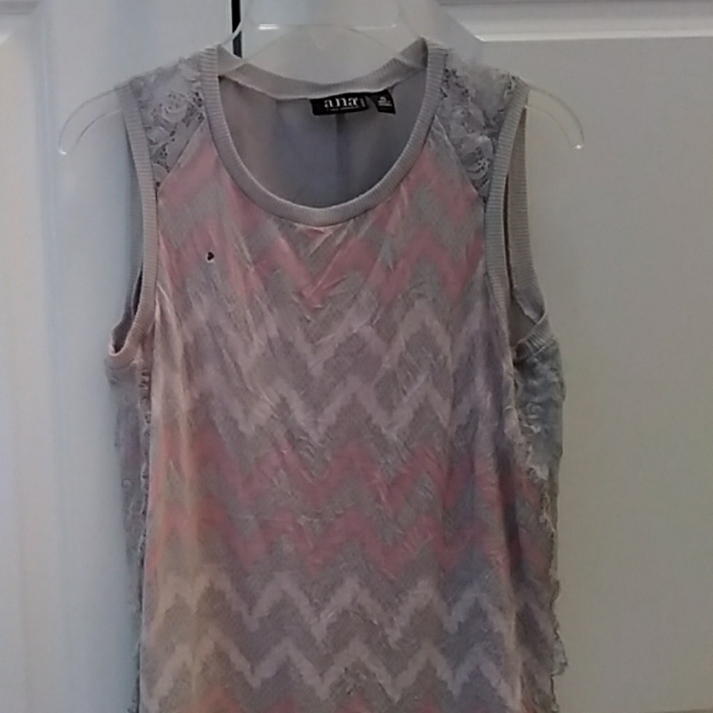 a.n.a. sleeveless pastel top